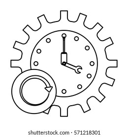 professional services all time image, vector illustration design