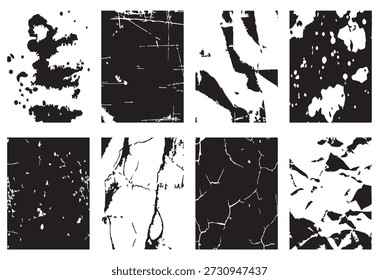 Profesional conjunto de texturas de papel vintage y ruido de grano de película. Auténticas superposiciones angustiadas para carteles retro, efectos fotográficos analógicos y marca orgánica. Añade una sensación nostálgica.