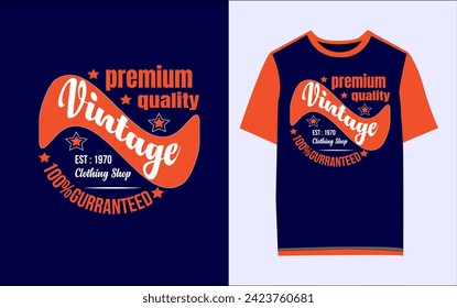 I am a professional and sharp minded graphic designer. Graphic design is my favorite profession. My design is always up-to-date since I am always working and developing! This is a Vintage t-shirt.