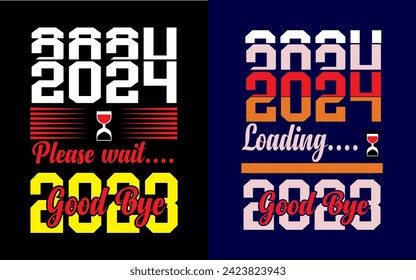 I am a professional and sharp minded graphic designer. Graphic design is my favorite profession. My design is always up-to-date. This is a happy new year 2024 t-shirt design.