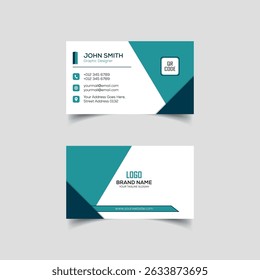 	
Professional Simple Business Card Template