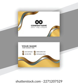 Tarjeta profesional simple creativa moderna
