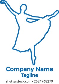 Professional simple logo design template