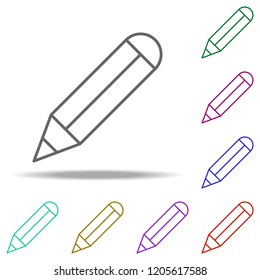 professional skills icon. Elements of Web in multi color style icons. Simple icon for websites, web design, mobile app, info graphics