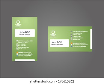 Professional Social Business Card