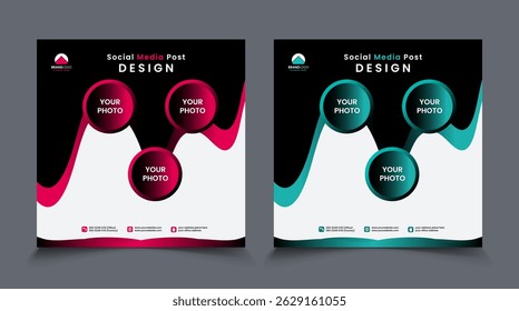 professional Social Media Banner Design template