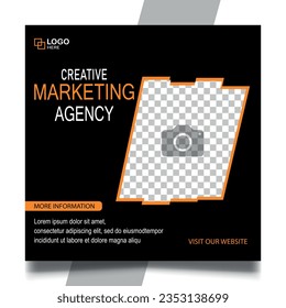 professional social media post design.