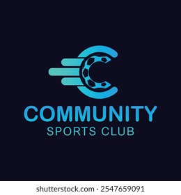 LOGO DEL CLUB DEPORTIVO DE PROFESIONAL PLANTILLA DE VECTOR