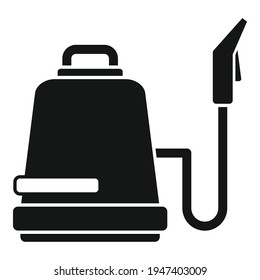 Professional steam cleaner icon. Simple illustration of Professional steam cleaner vector icon for web design isolated on white background