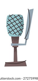 Professional studio microphone for podcast