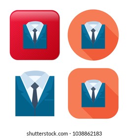 Professional Suit Icon - Business Icon - Business Man Sign - Customer Service Icon