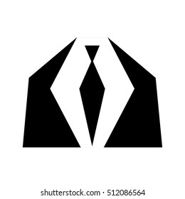 professional suit, Vector illustration