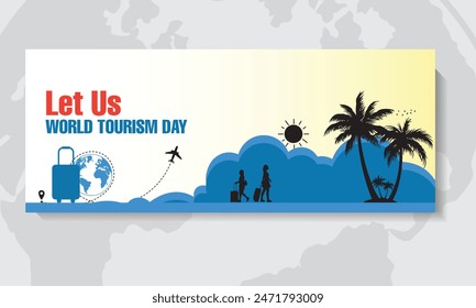 Professional summer holiday Facebook cover  background template design.