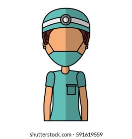 professional surgeon avatar character