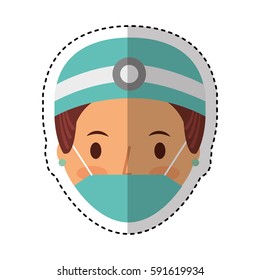 professional surgeon avatar character