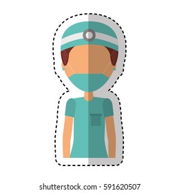 professional surgeon avatar character