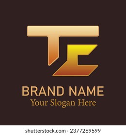Professional T and C logo design vector concept