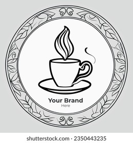 Professional Tea Logo Vector for Branding