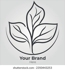 Professional Tea Logo Vector for Branding