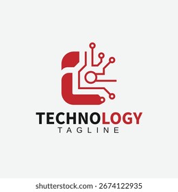 Diseño de logotipo de tecnología de Profesional con estilo futurista mínimo para la marca corporativa
