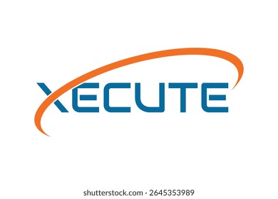 Modelo de logotipo de tecnologia profissional - Vetor de logotipo de marca de execução