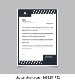 Professional Template Business Letterhead Design, Flyer, poster, A4