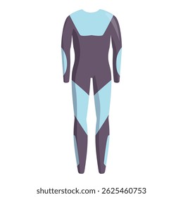 Professional thermal diving suit protecting an athlete practicing extreme water sports
