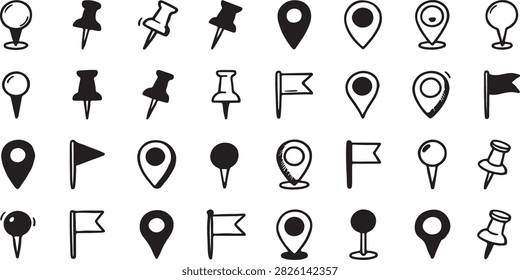 Professional thin line icons pack with consistent stroke width and modern style. Ideal for dashboards, mobile applications, and interface design projects. Fully editable vector EPS with high-quality scalability.