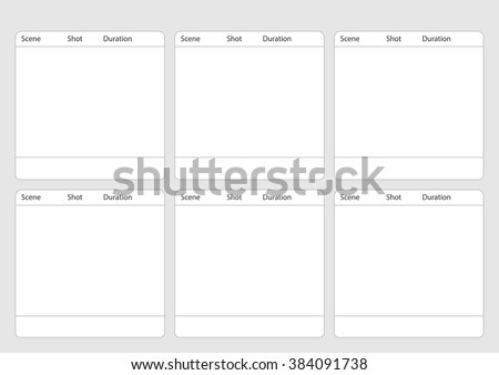 professional traditional tv 43 ntsc pal stock vector royalty free tv ad storyboard template