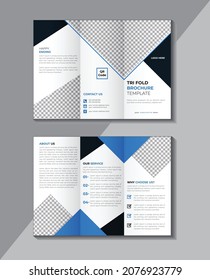 Professional Tri Fold Brochure Design, Modern Tri Fold Brochure Template, Corporate Tri Fold Brochure Design, Brochure Flyer Design, Colorfull, Vector a4