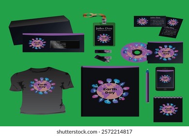 Professional t-shirt and apparel mockups for showcasing designs on various products.