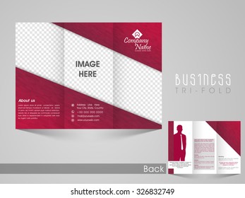 Professional two page, Trifold Brochure, Template or Flyer design for your Business or Corporate Sector.