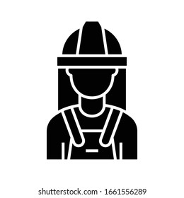 Icono negro uniforme profesional, ilustración conceptual, símbolo plano vectorial, signo de glifo.
