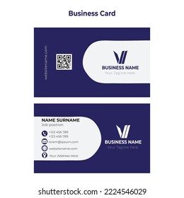 Professional and Unique Business Card