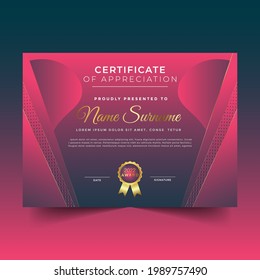 Professional unique and business certificate bundle templates