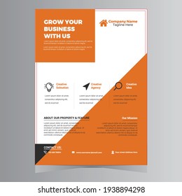 Professional Unique Corporate Flyer Design 