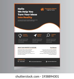 Professional Unique Corporate Flyer Design 