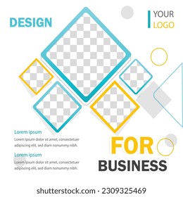 Diseño de volante creativo y profesional