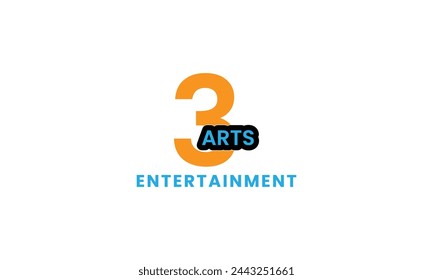 Professional unique entertainment logo template.