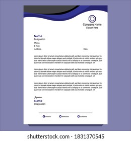 Professionelles und einzigartiges Briefkopf-Design