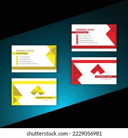 professional unique modern luxury custom business cards or visiting card design