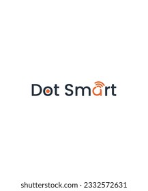 Professional and unique vector smart device logo with Wi-Fi sign, A letter having a Wi-Fi icon  on white background