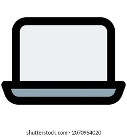 Professional use laptop with a high performance processing power