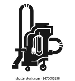 Professional vacuum cleaner icon. Simple illustration of professional vacuum cleaner vector icon for web design isolated on white background