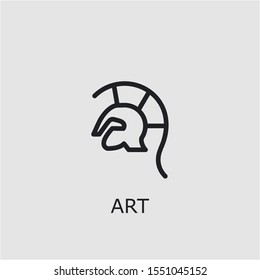 Professional vector art icon. Art symbol that can be used for any platform and purpose. High quality art illustration.