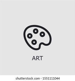 Professional vector art icon. Art symbol that can be used for any platform and purpose. High quality art illustration.