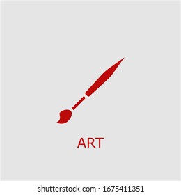 Professional vector art icon. Art symbol that can be used for any platform and purpose. High quality art illustration.