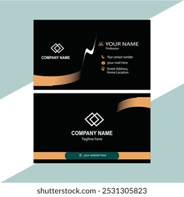 Professional Vector Business Card Design