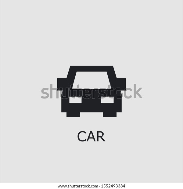 Professional\
vector car icon. Car symbol that can be used for any platform and\
purpose. High quality car\
illustration.