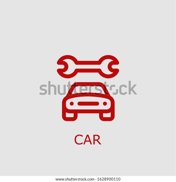 Professional
vector car icon. Car symbol that can be used for any platform and
purpose. High quality car
illustration.